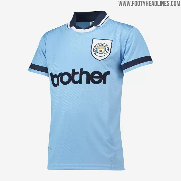 In Pics Take A Closer Look At 11 Man City Retro Kits All Football