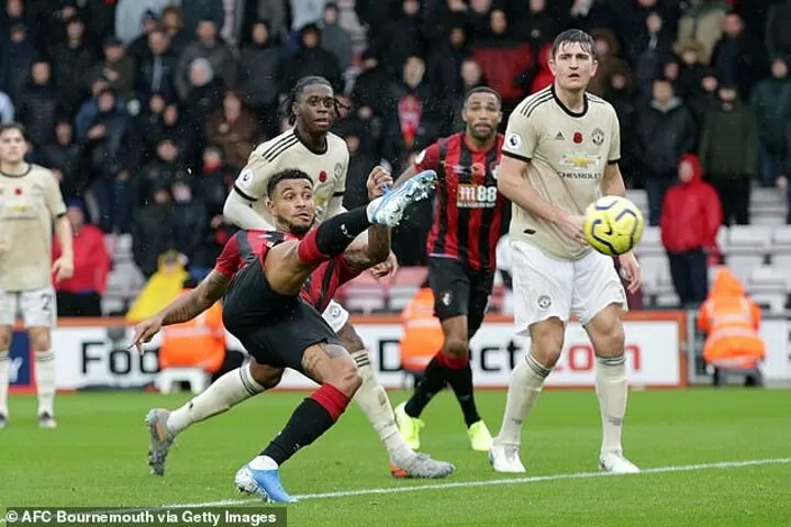 Josh King Impresses For Bournemouth As Man Utd S Rashford And Martial Struggle All Football