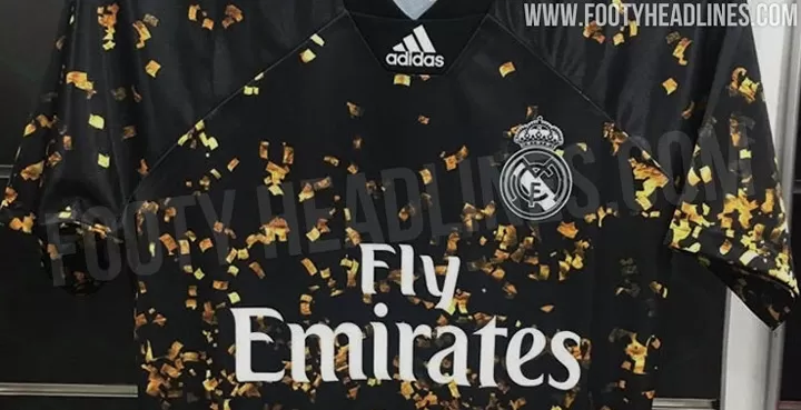 spectacular real madrid 2020 4th kit leaked with colour in black