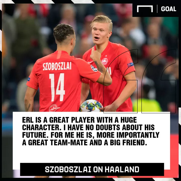 Szoboszlai The Robin To Haaland S Batman At Salzburg All Football