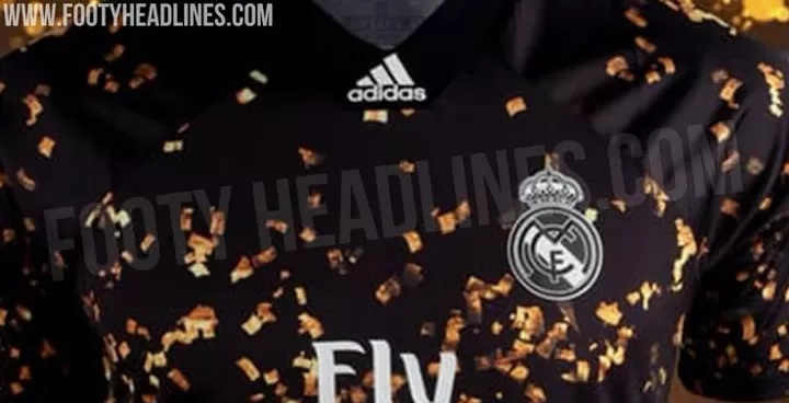 Spectacular Real Madrid 2020 4th Kit Leaked With Colour In Black And Gold All Football