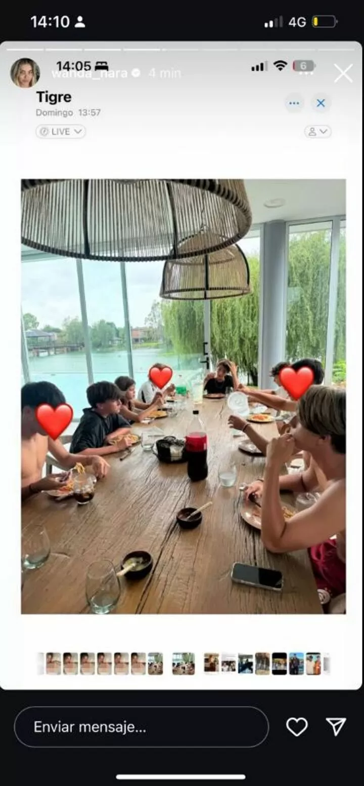 Icardis ex Wanda accidentally shares topless pictures when posting family  pics| All Football