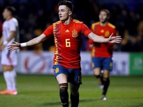 La sub 21 española mantiene su apisonadora ante Macedonia