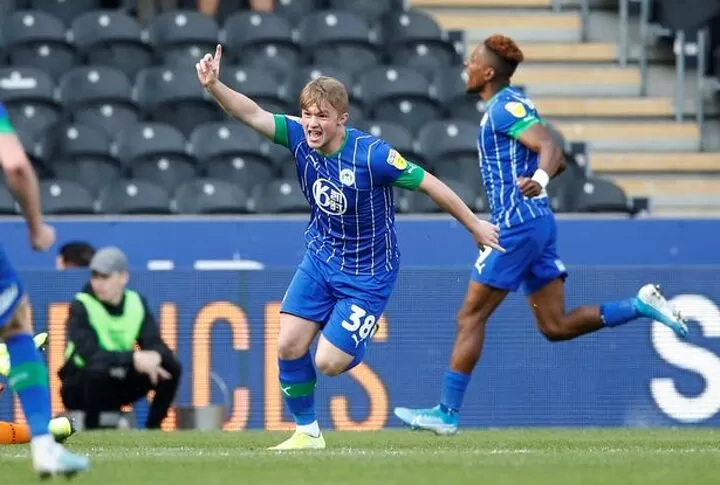 Man Utd And Liverpool Interested In Wigan Teenager Joe Gelhardt