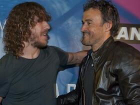 Puyol y Mascherano, felices por la vuelta de Luis Enrique