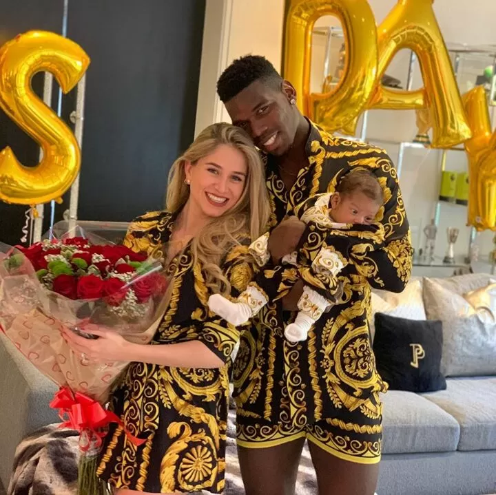 Pogba Posts Sweet Birthday Tribute To Girlfriend With His Baby Boy All Football