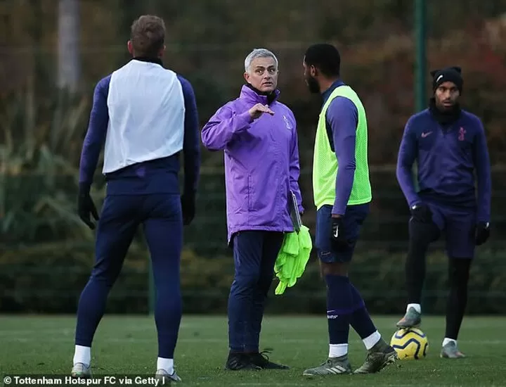 Jose Mourinho Makes Promise To Tottenham Youngsters On First Day All Football