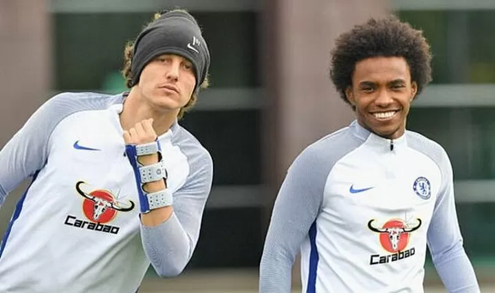 Willian Wants To Nutmeg Brother David Luiz When Chelsea Face Arsenal All Football