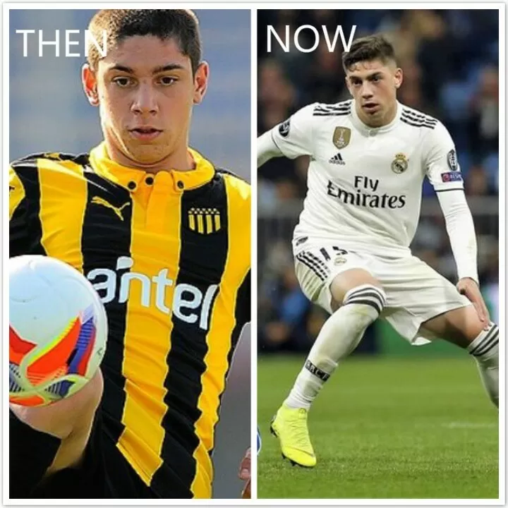 Federico Valverde Then Now He Scored His First La Liga Goal In 2019 All Football