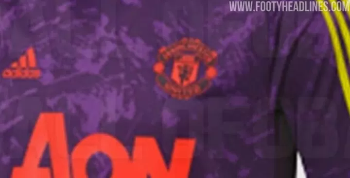 Garish Style Manchester United 2020 2021 Pre Match Shirt Leaked All Football