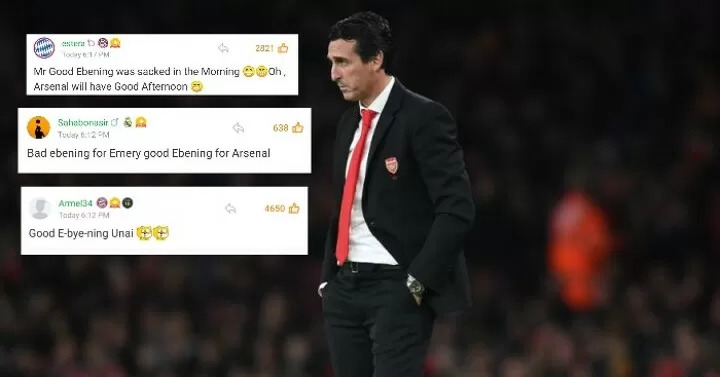 Bad Ebening For Emery Good Ebening For Arsenal Afers On Emery