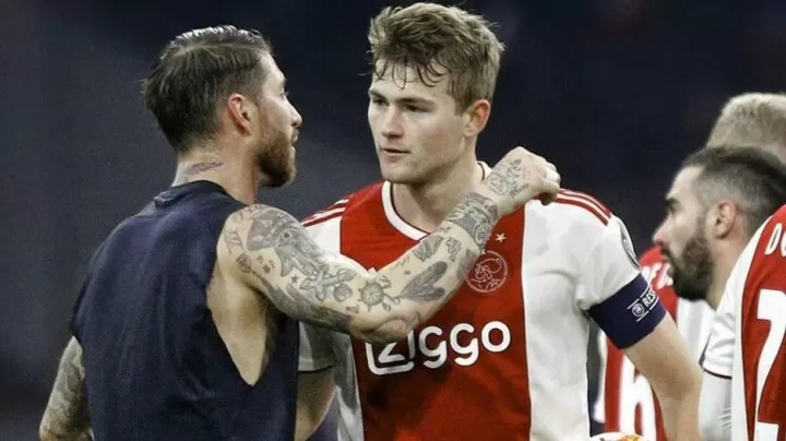 De Ligt Names Sergio Ramos As His Biggest Idol All Football