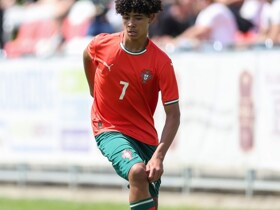 Ronaldo Jr, 14, given dad’s number and strikes iconic pose in his national debut