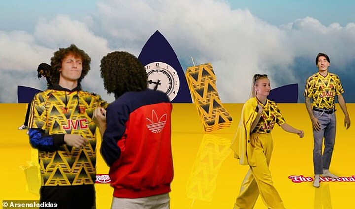 Arsenal yellow tracksuit new arrivals