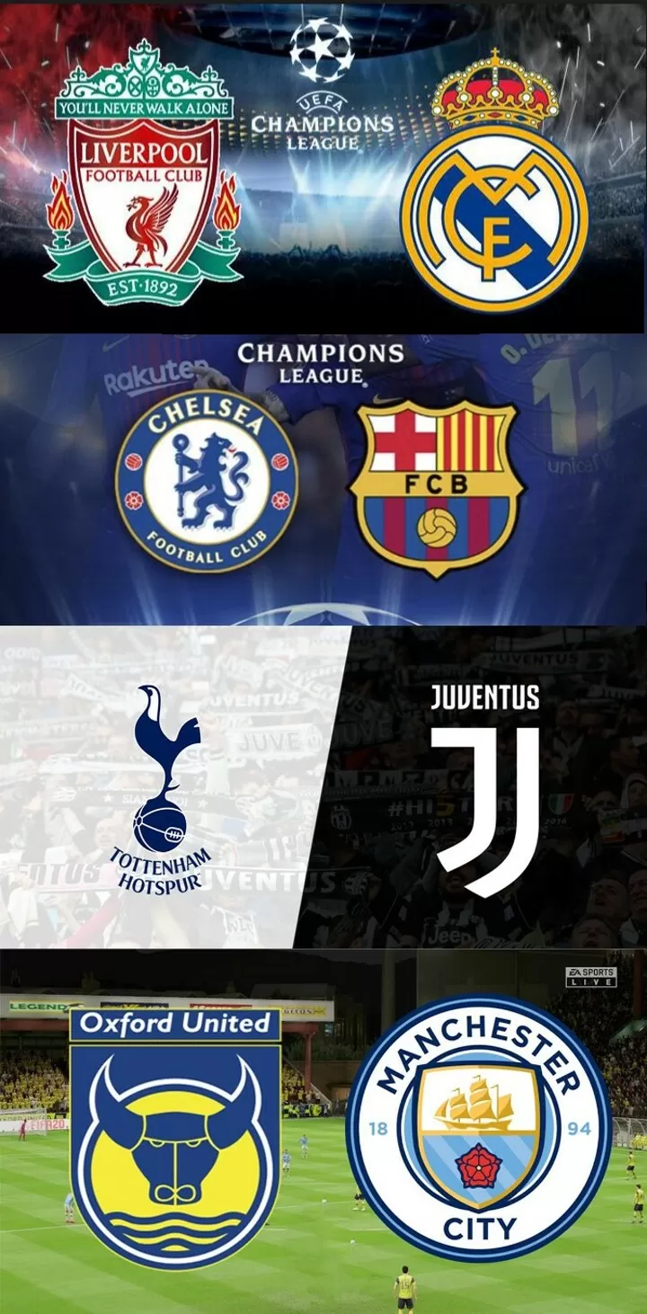 The Possible Ucl Last 16 Rivals For Liverpool Chelsea Spurs And Man City All Football