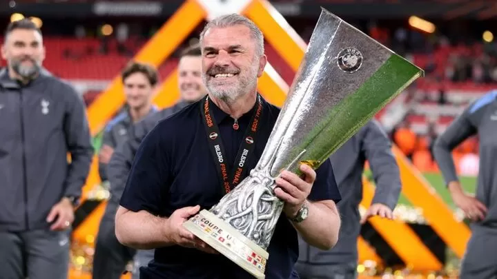 Tottenham win the Europa League: Ange Postecoglou says first trophy in 17  years will help to change club-VYGR