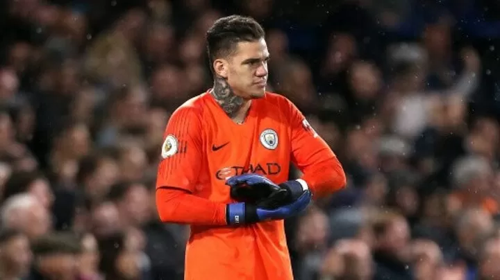 Ederson Replaced By Carson On Bench Due To Feeling Unwell All Football