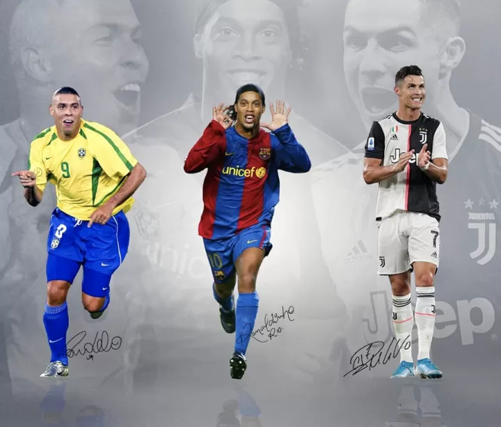 Ronaldo Nazario Cristiano Ronaldo or Ronaldinho All Football