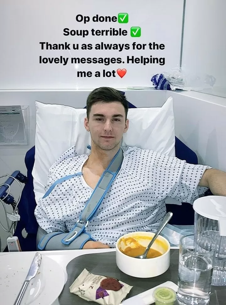 Tierney Shares Update From Hospital Bed After Having Shoulder
