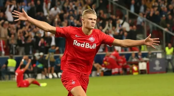 Haaland salzburg jersey top