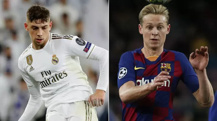 De Jong And Fede Valverde The Young Midfield Motors Of El Clasico All Football