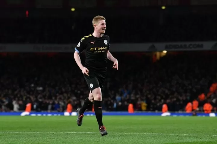 Arsenal 0 3 Man City De Bruyne Inspired City Close Gap On 2nd Leicester To 4pts All Football