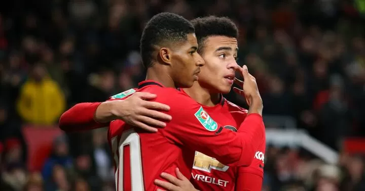 Man Utd Fans Love Rashford Tweet To Greenwood After Drawing City In Efl Cup All Football