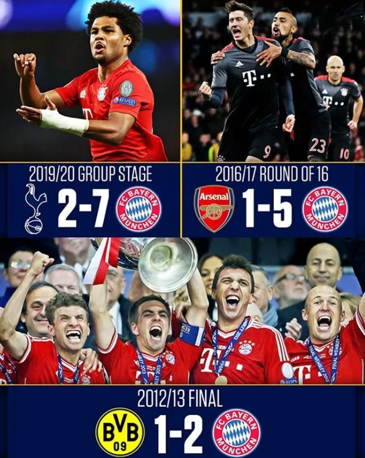 7 2 Spurs 5 1 Arsenal Chelsea Beware Bayern Love A Game In London All Football