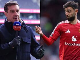 Neville responds to Fernandes decision and endorses Man Utd's next transfer
