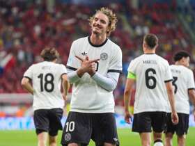 Germany into U21 Euro knockouts win victory despite late Czech fightback