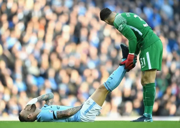 Ederson Not In Man City Squad Due To Illness As Otamendi Out Due To Injury Men All Football