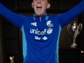 Soccer Aid star Angry Ginge mocks Carlos Tevez with hilarious chant