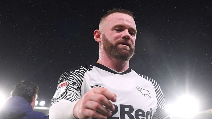 Wayne Rooney makes winning debut for Derby in England's 2nd tier