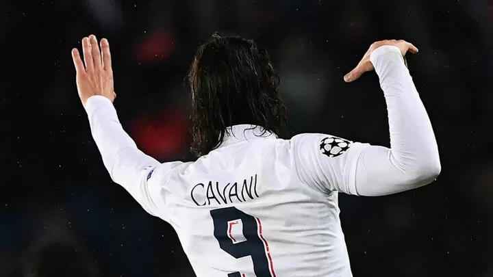 Cavani psg shirt clearance
