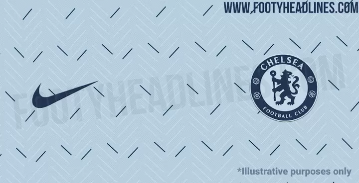 Pale Blue Chelsea 2020 21 Away Kit Design Was Leaked All Football