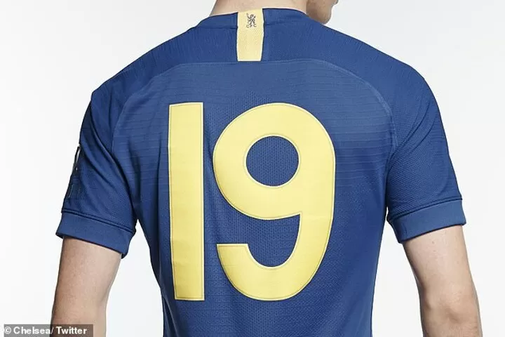 Chelsea 50 year kit top