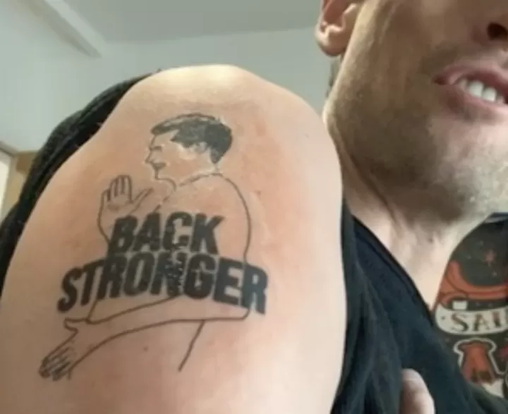 Crouch Told Don T Come Home By Wife After Worst Ever Seen Tattoo Prank All Football