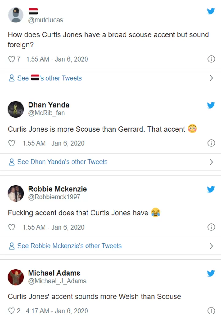 Liverpool S Derby Hero Curtis Jones Has Most Bizarre Accent Nobody Expected It All Football