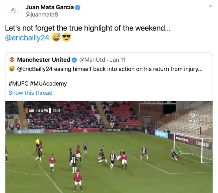 Mata Loves What Bailly Did On His Man Utd Comeback All Football