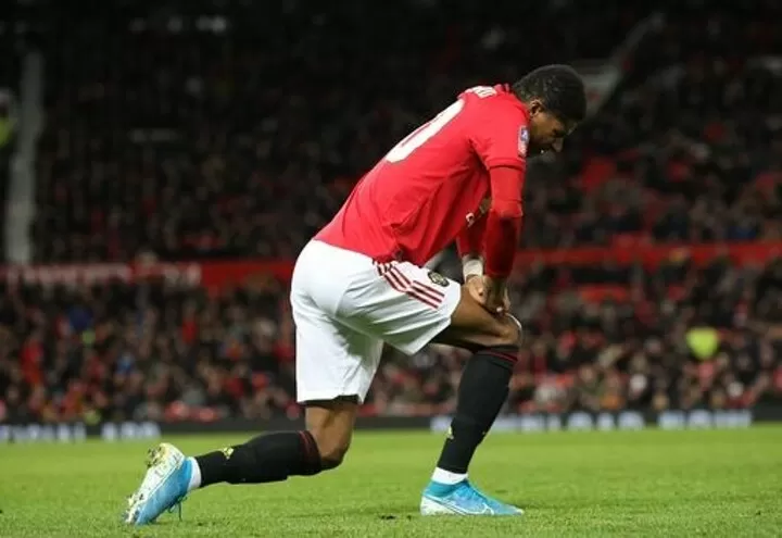 Rashford Not Spotted With Man Utd Squad Leaving Team Hotel Men
