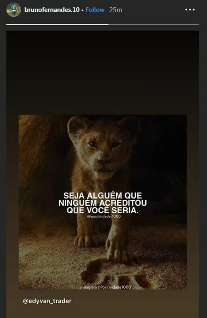 Bruno Fernandes Posts Cryptic Instagram Message Amid Man Utd Links All Football