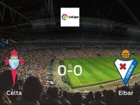 Celta plays to a goalless draw against Eibar at Municipal de Balaidos