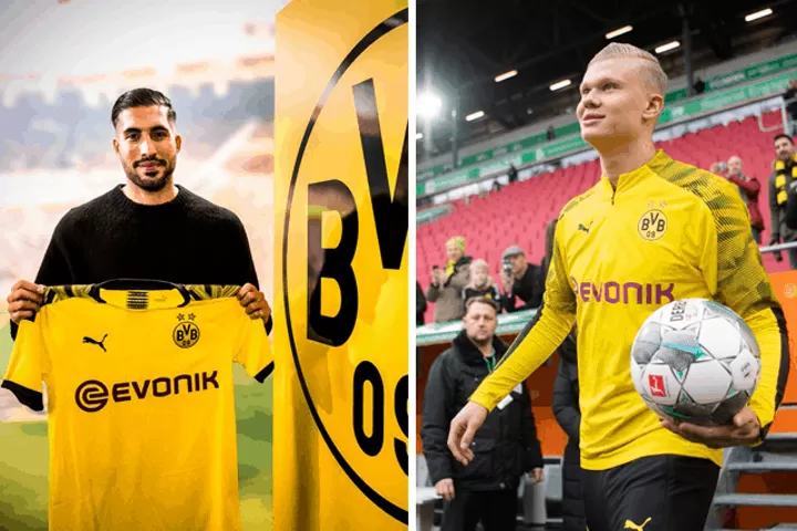 Haaland Emre Can Added In Dortmund Ucl Squad Alcacer Weigl Removed Out All Football
