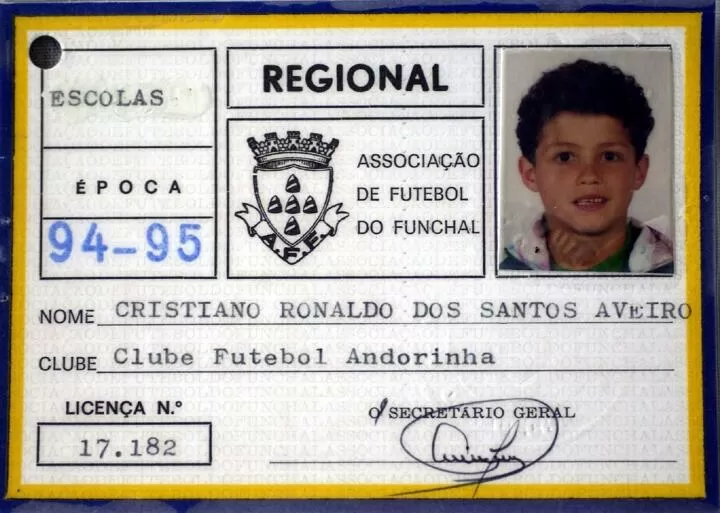 Ronaldo as kid sales
