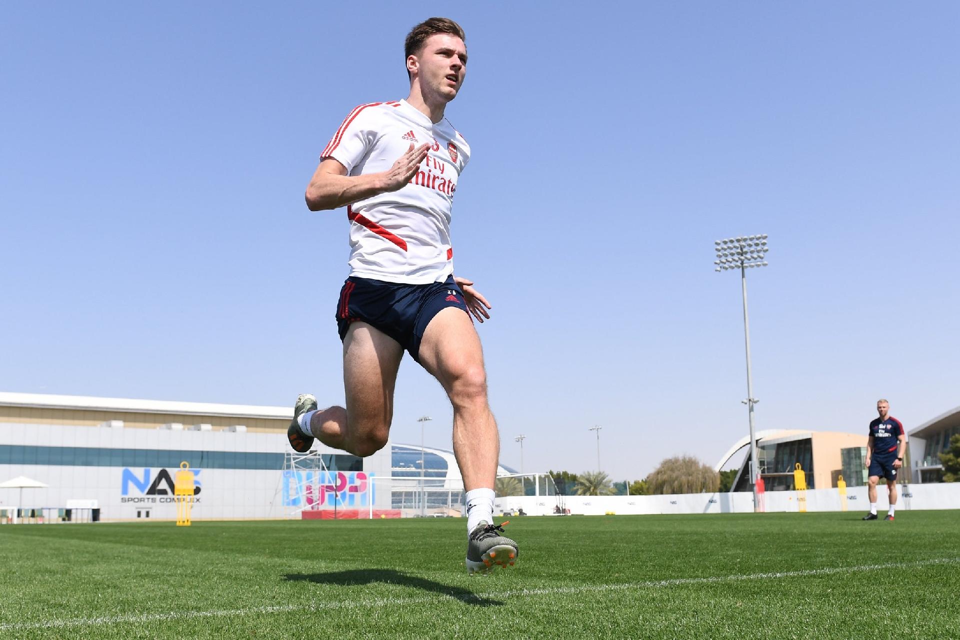 Tierney steps up injury recovery as he trains in Dubai with Arsenal squad — All Football App