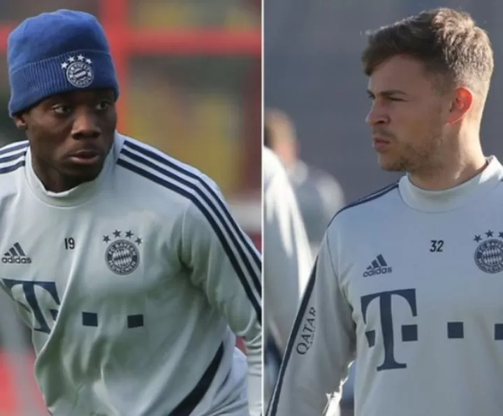 Alphonso Davies Injured Ankle In Training As Kimmich Sits Out Due To Illness All Football