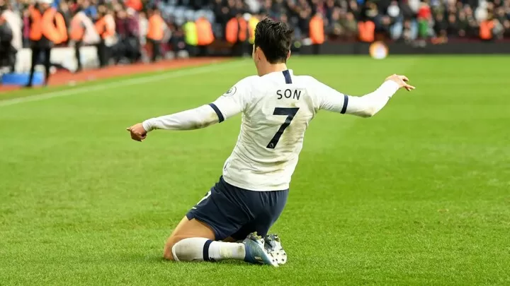 Villa 2 3 Tottenham Sonny Winner Sends Spurs To 5th Only 1 Pt Behind Top 4 All Football