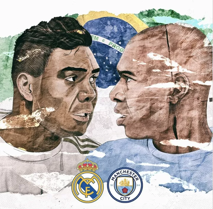 Real Madrid Vs Man City Also A Derby Of Brazil Stars Who Will Control The Game All Football
