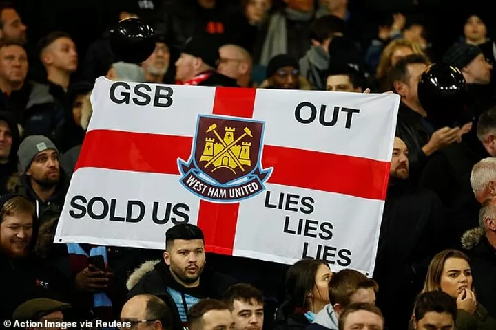 West Ham Fans Stage Protest Against Owners In Defeat At Liverpool All Football