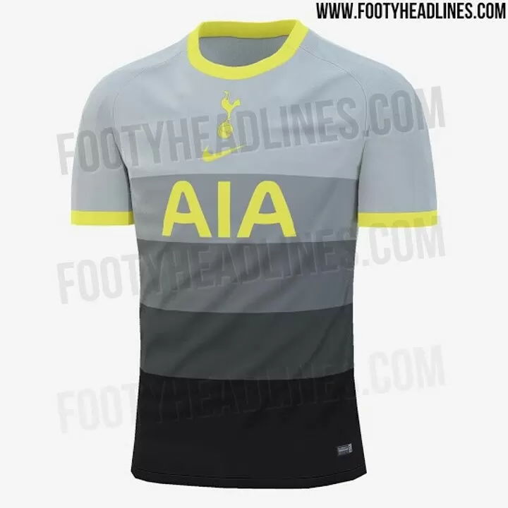 Tottenham's 20-21 3rd & 4th kit inspired by classic Air Max sneakers are  leaked